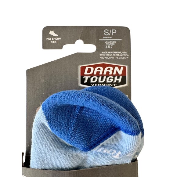 Darn Tough Merino Run Wool Size Small 4.5-7 Women’s NWT No Show Tab - Picture 6 of 6